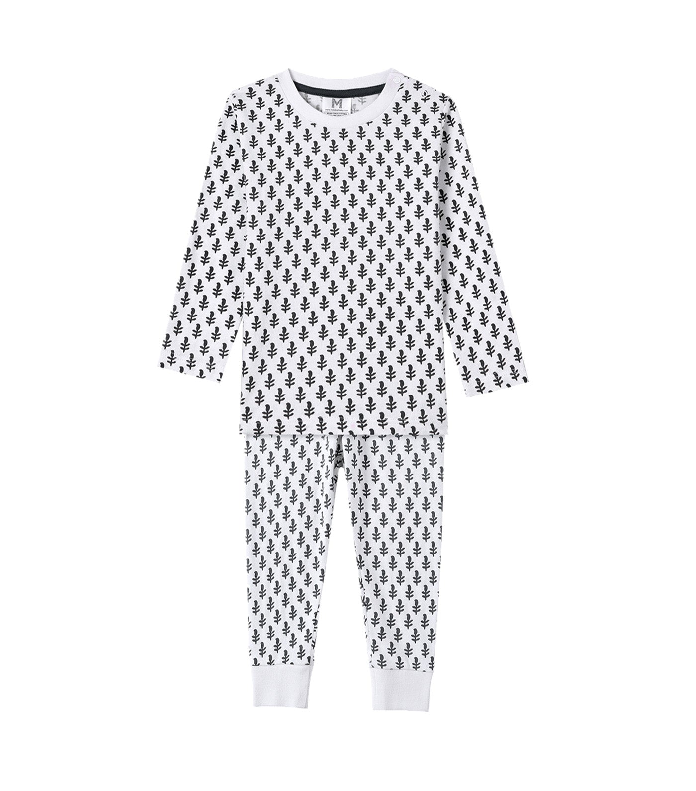 Organic Cotton Knit PJ Set Fort