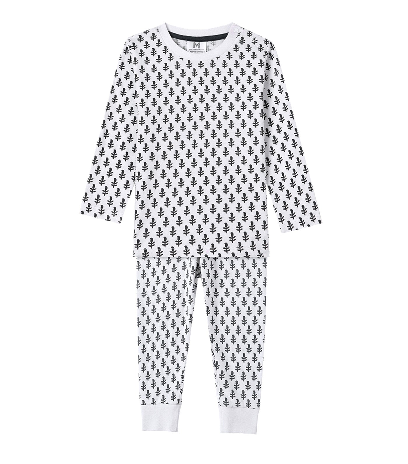 Organic Cotton Knit PJ Set Fort