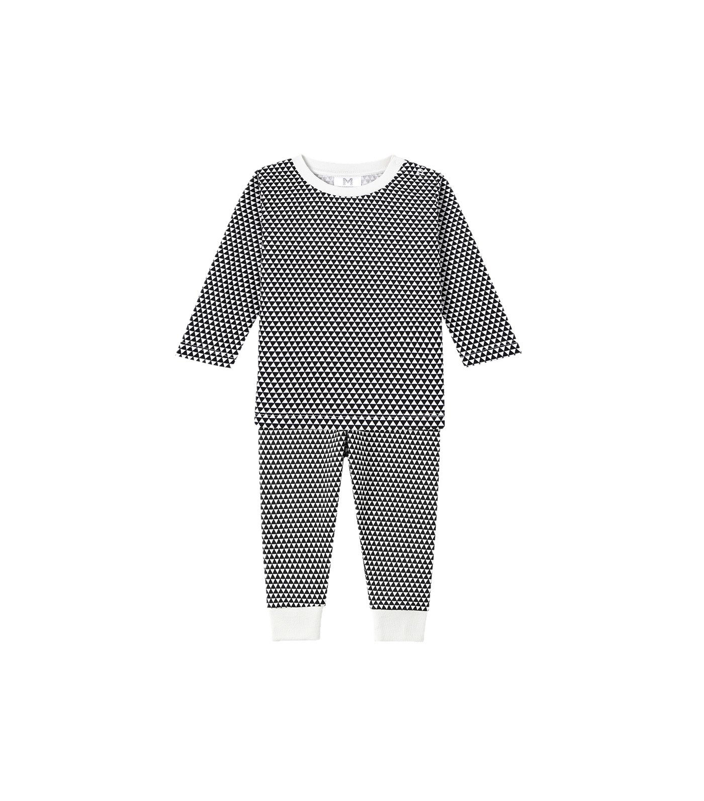 Organic Cotton Knit PJ Set Greenwich