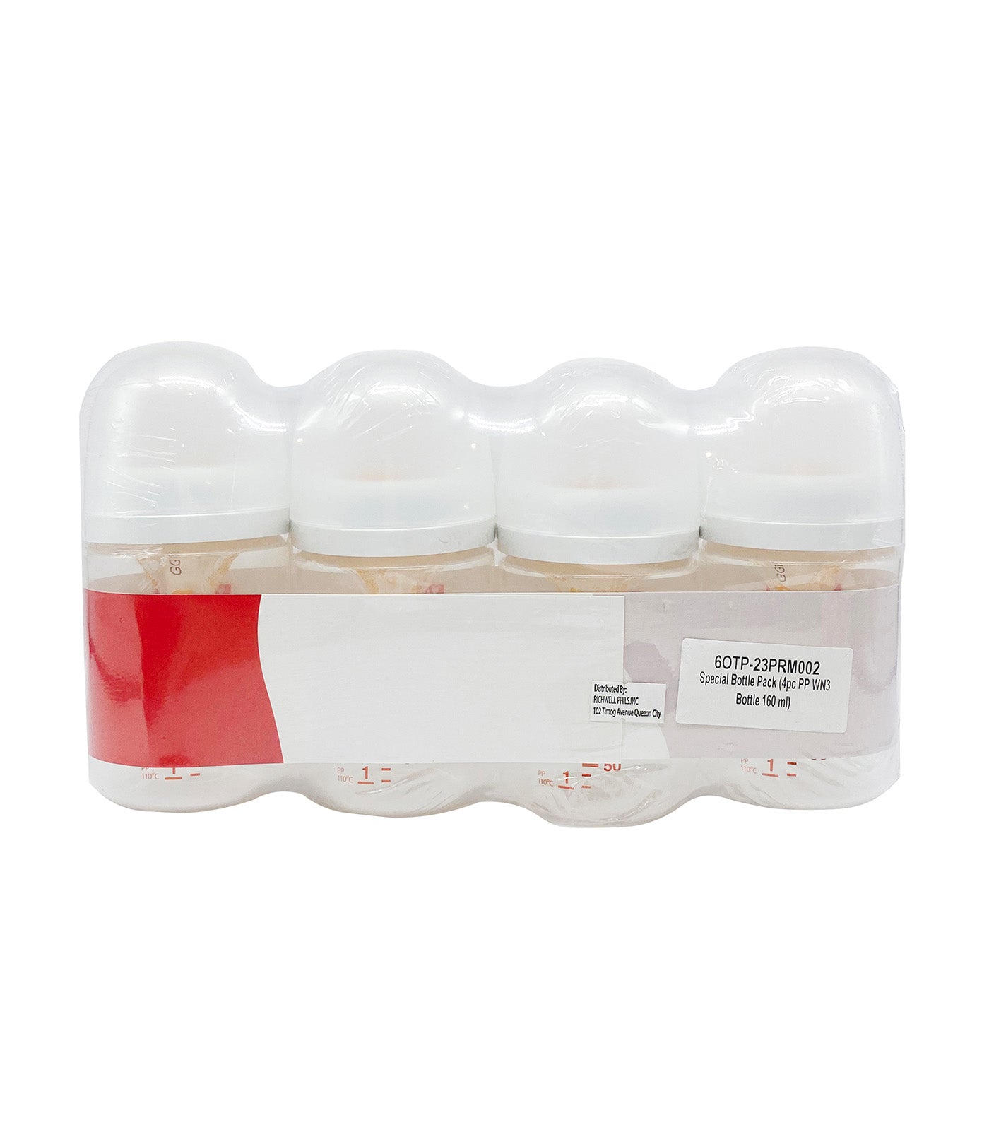 Special Bottle Pack 4pc. PP Wide Neck Bottle