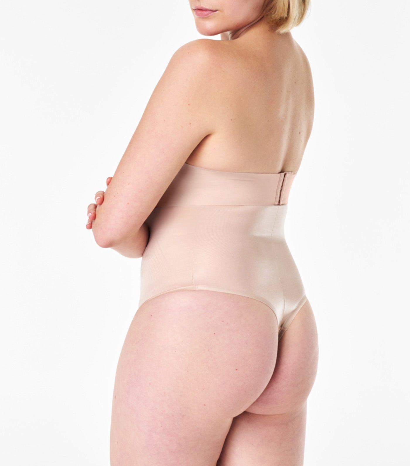 Thinstincts 2.0 High Waisted Thong Champagne Beige