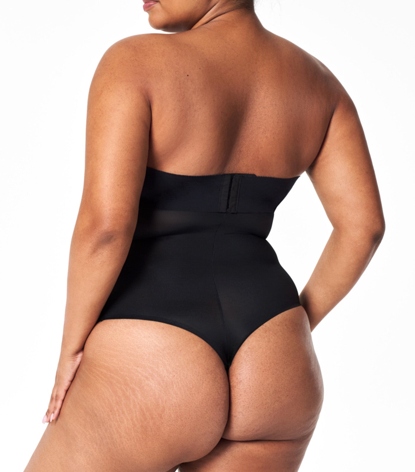 Thinstincts 2.0 High Waisted Thong Very Black