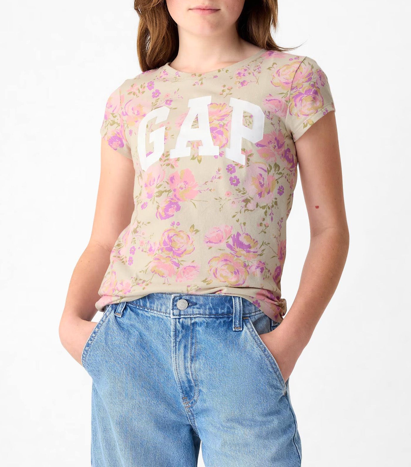 Gap Logo T-Shirt Multi Floral