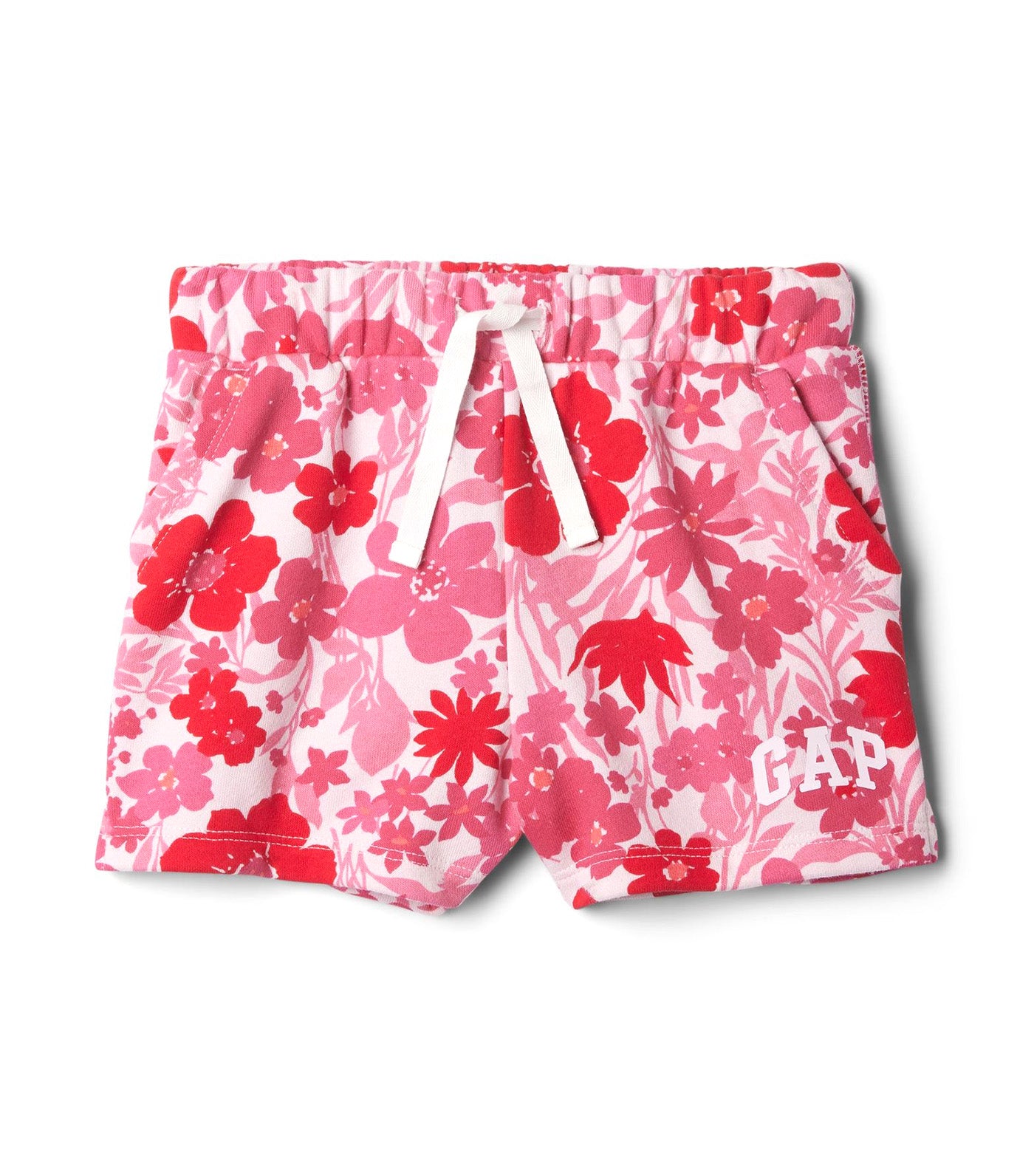 babyGap Logo Pull-On Shorts Pink Floral