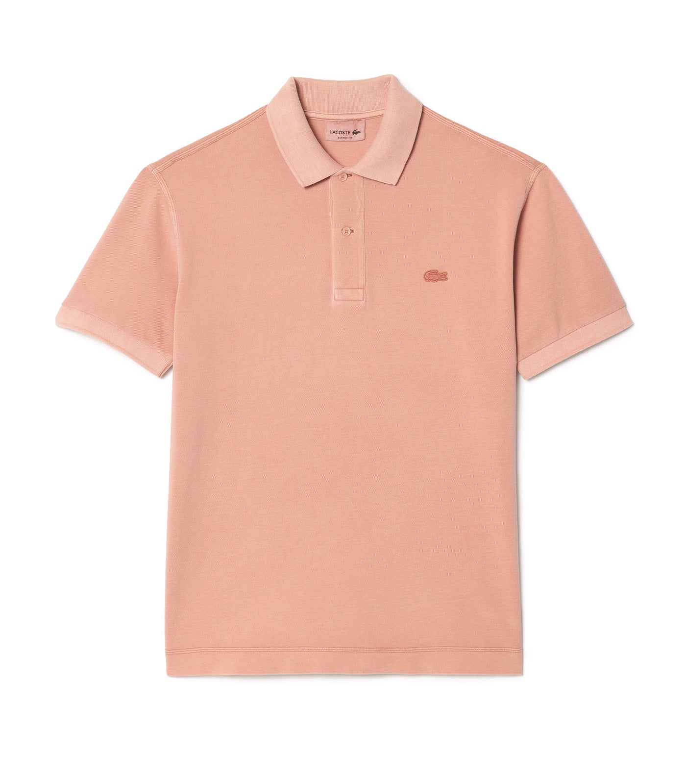 Classic Fit Cotton Piqué Polo Shirt Eco Pink