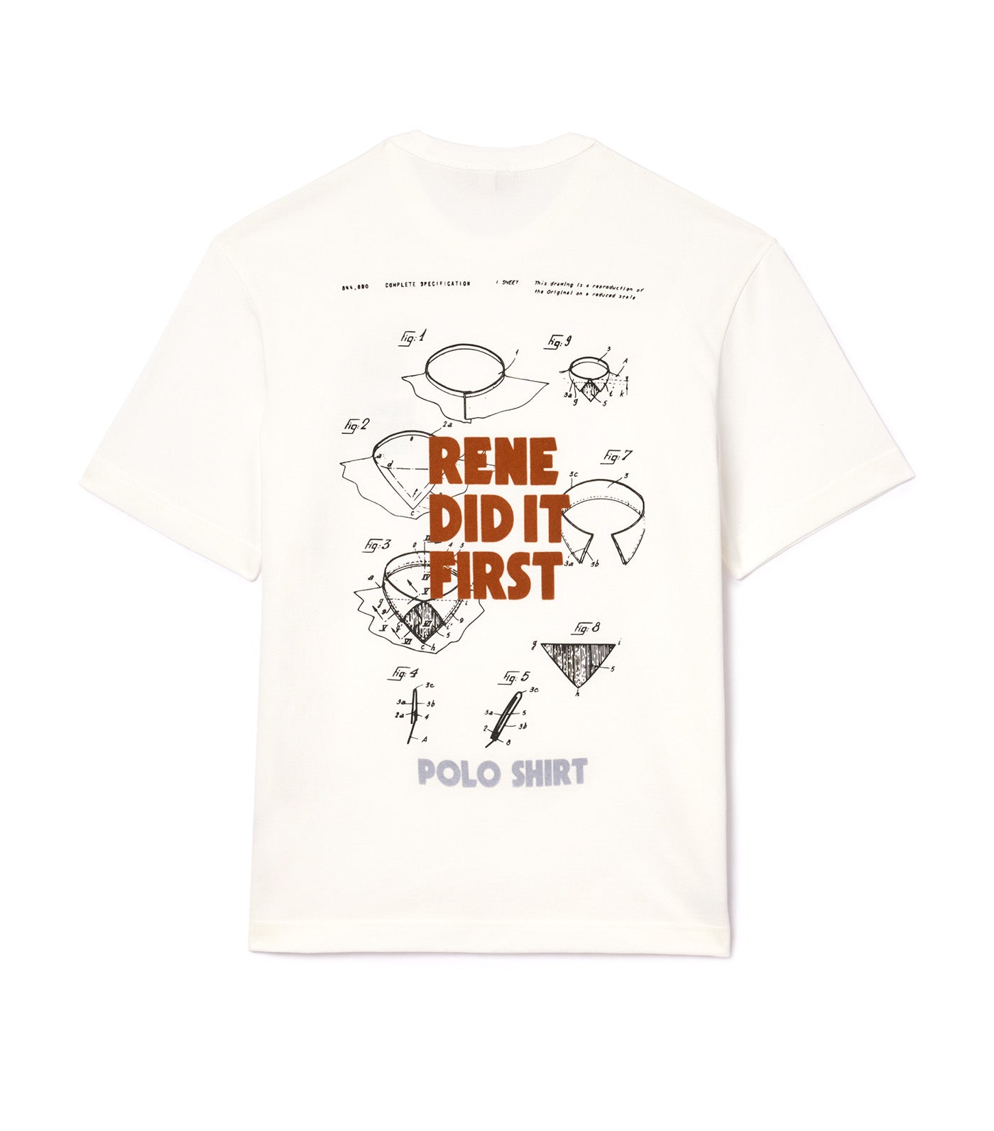 Patent Back Piqué T-Shirt Flour/Polo