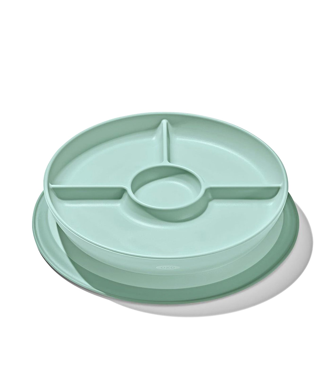Stick & Stay Suction Divided Plate