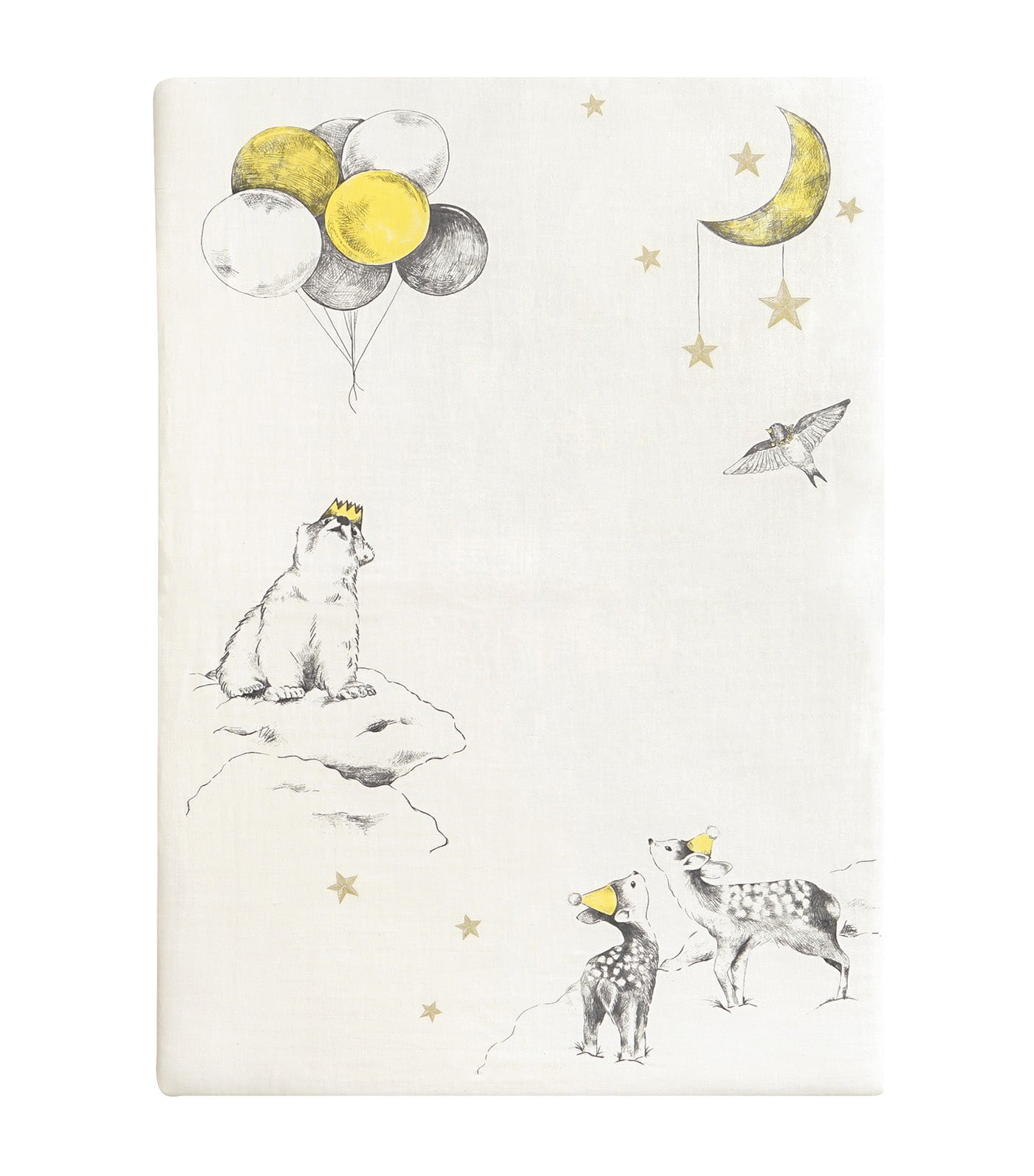 Nommoc Mini Fitted Sheet by 10mois Animals