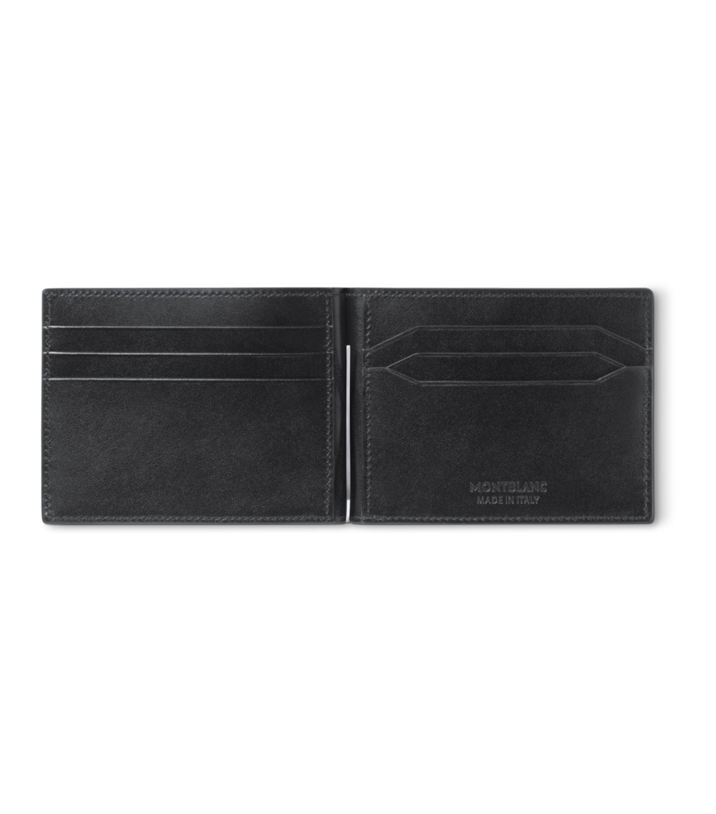 Meisterstück Wallet 6cc with Money Clip Black