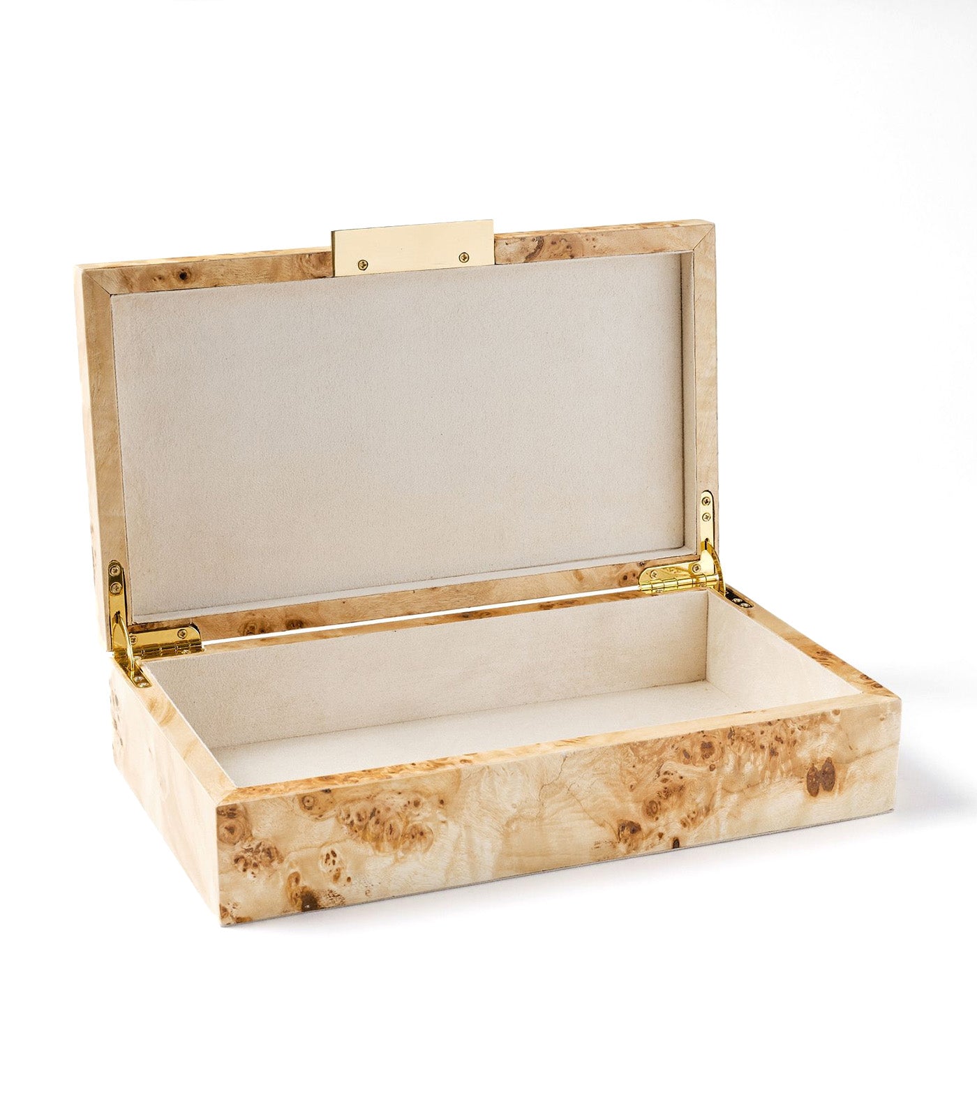 Burlwood Jewelry Box