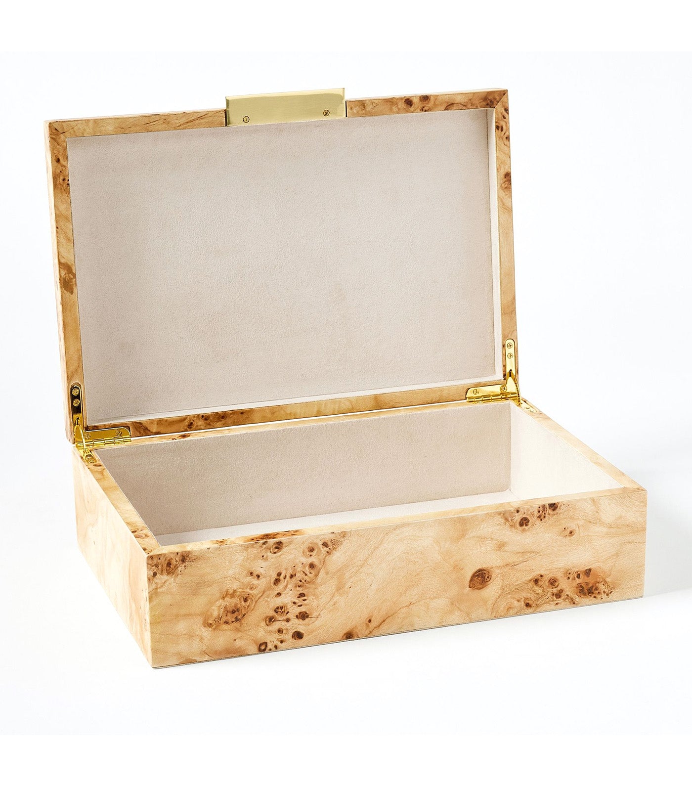 Burlwood Jewelry Box