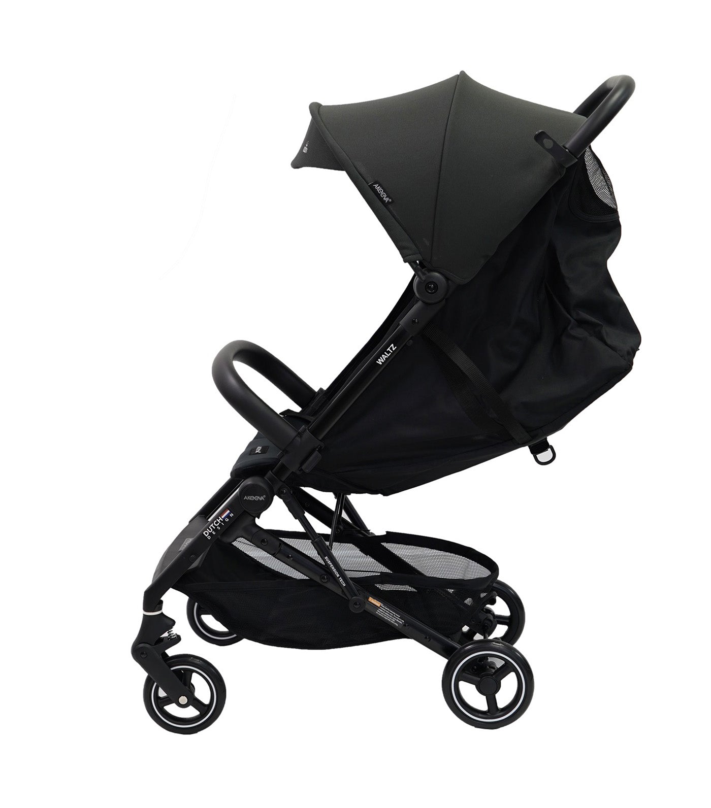 Waltz Cabin-Sized Lightweight Stroller Gray