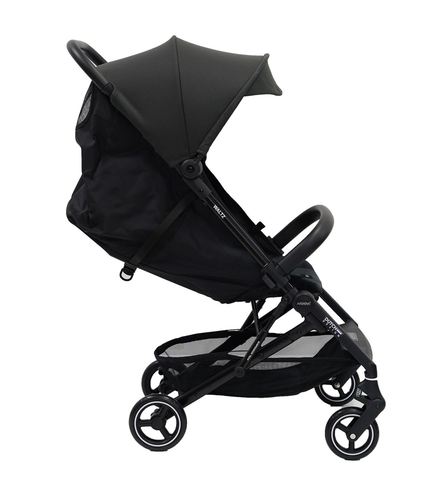 Waltz Cabin-Sized Lightweight Stroller Gray