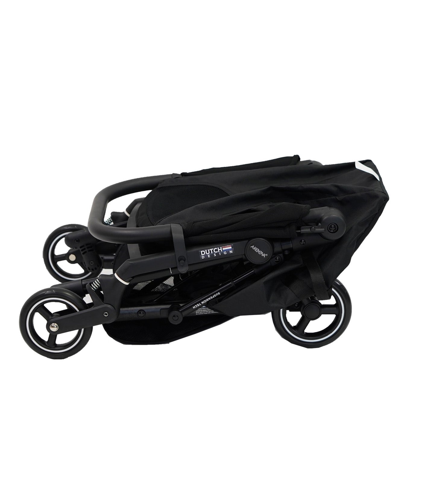 Waltz Cabin-Sized Lightweight Stroller Black