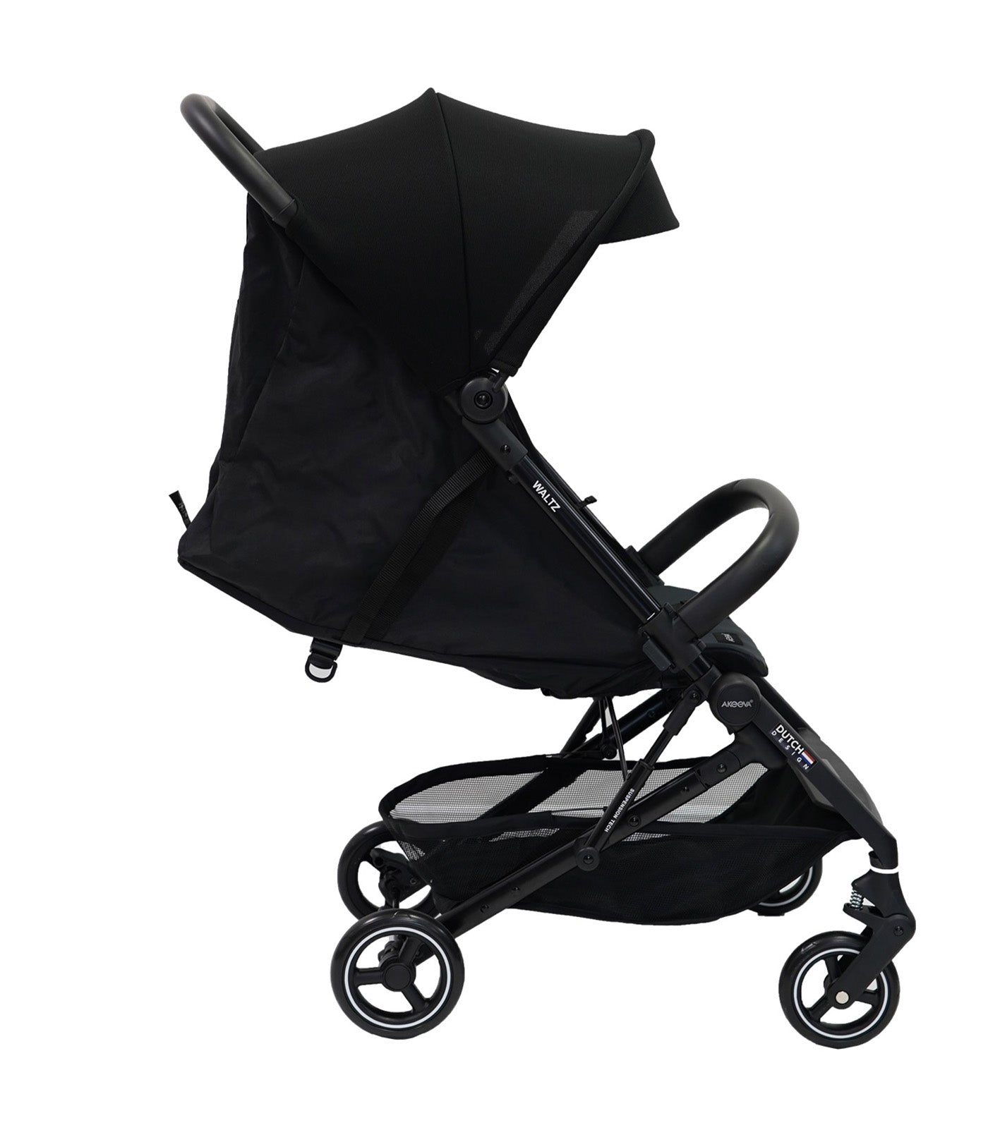 Waltz Cabin-Sized Lightweight Stroller Black