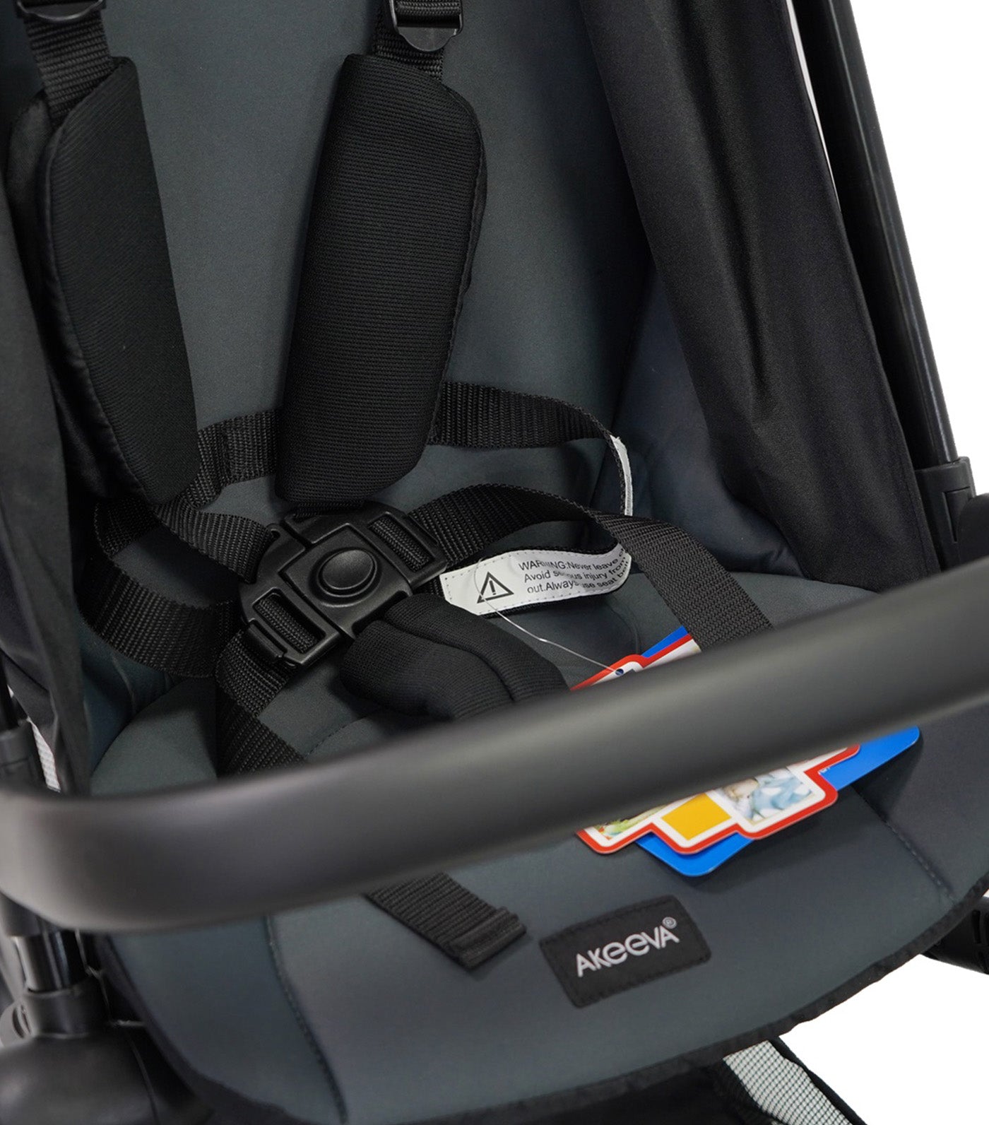 Waltz Cabin-Sized Lightweight Stroller Black