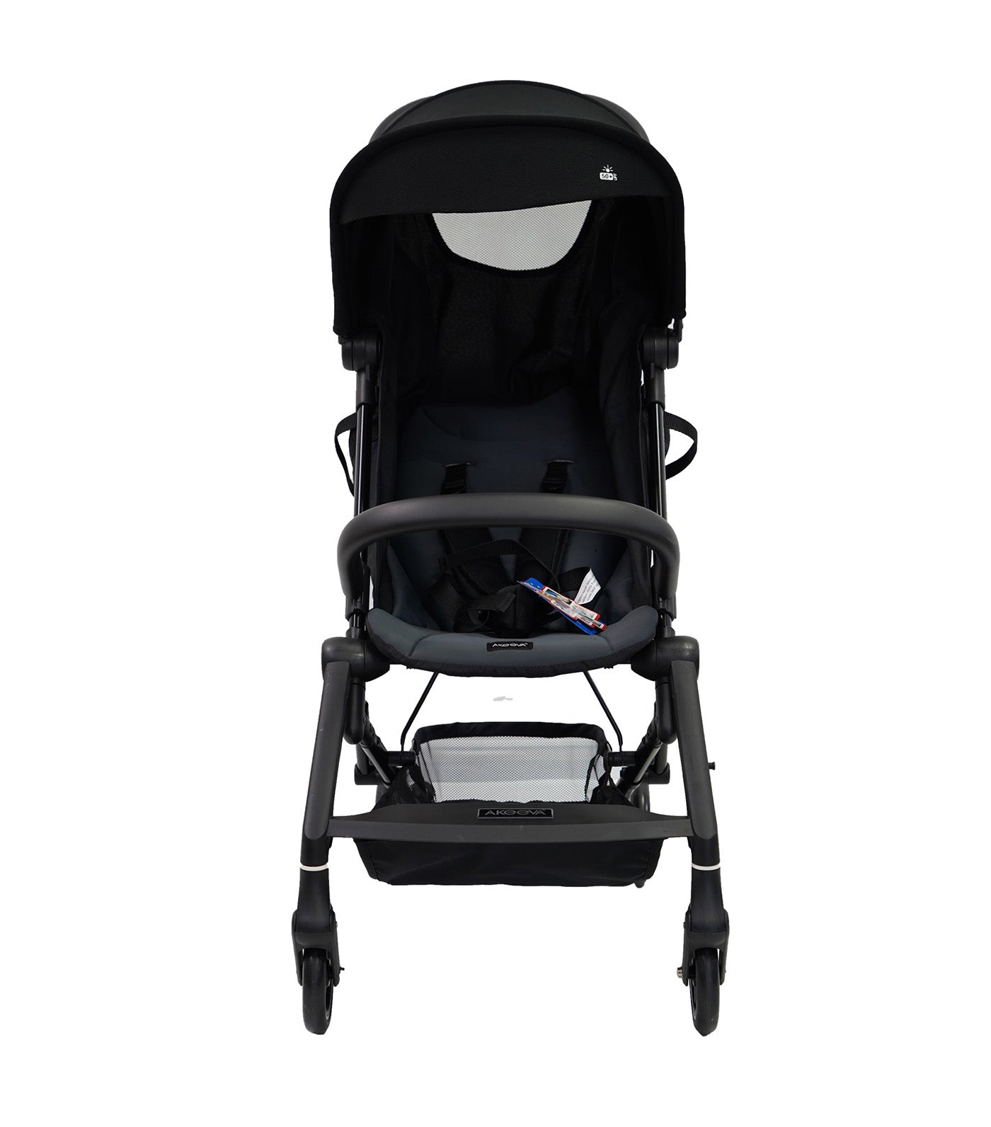 Waltz Cabin-Sized Lightweight Stroller Black