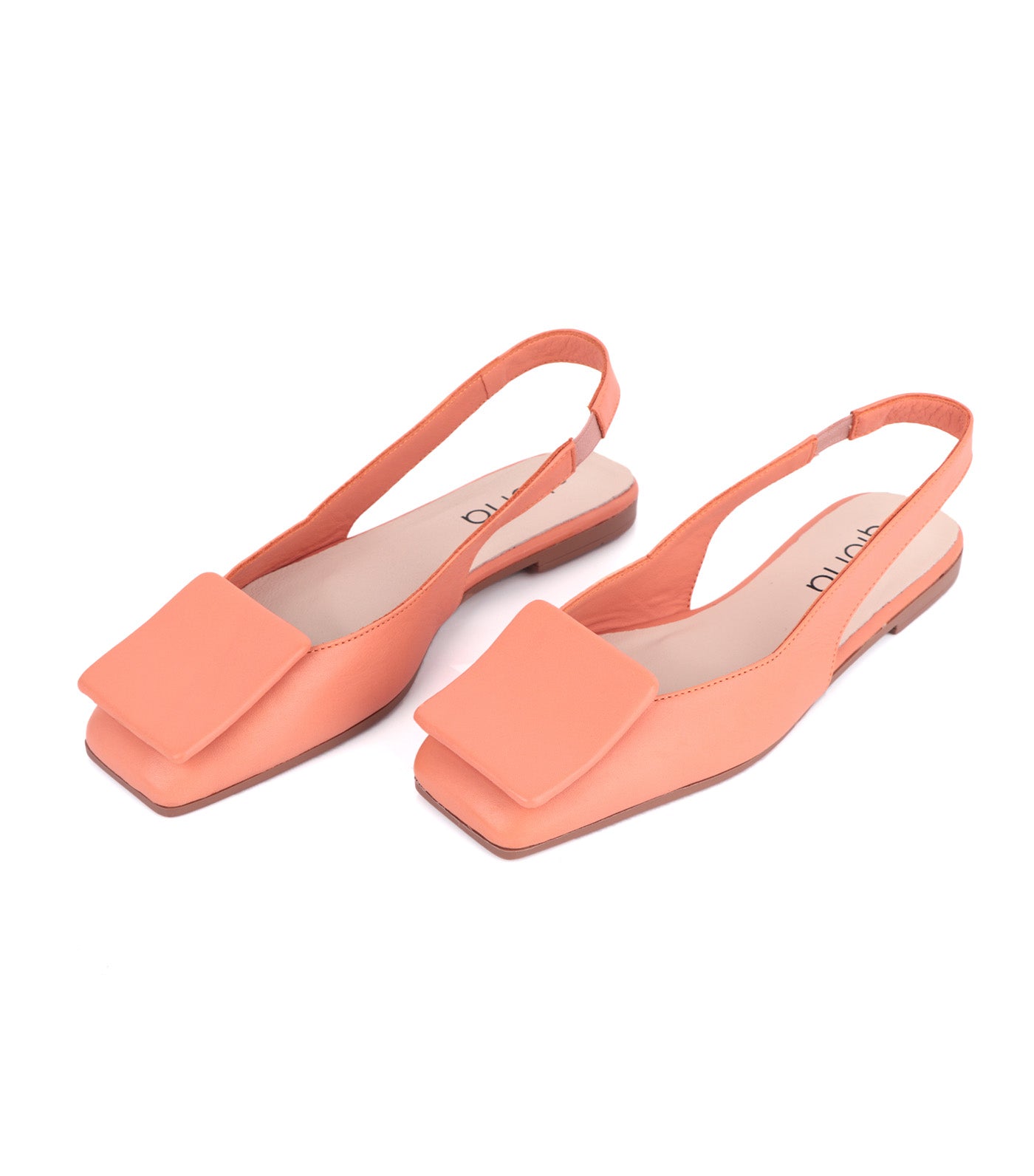 Coral slingback shoes deals