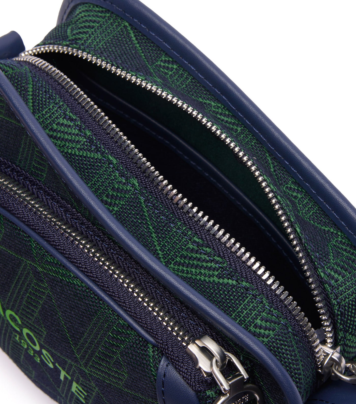 Heritage Jacquard Monogram Shoulder Bag Mono Marine 166 Vert 132