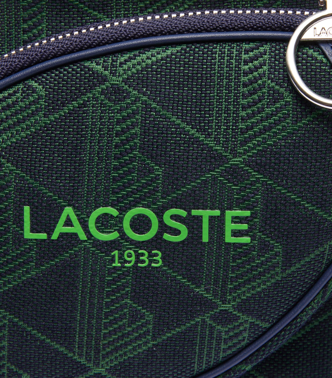 Heritage Jacquard Monogram Shoulder Bag Mono Marine 166 Vert 132