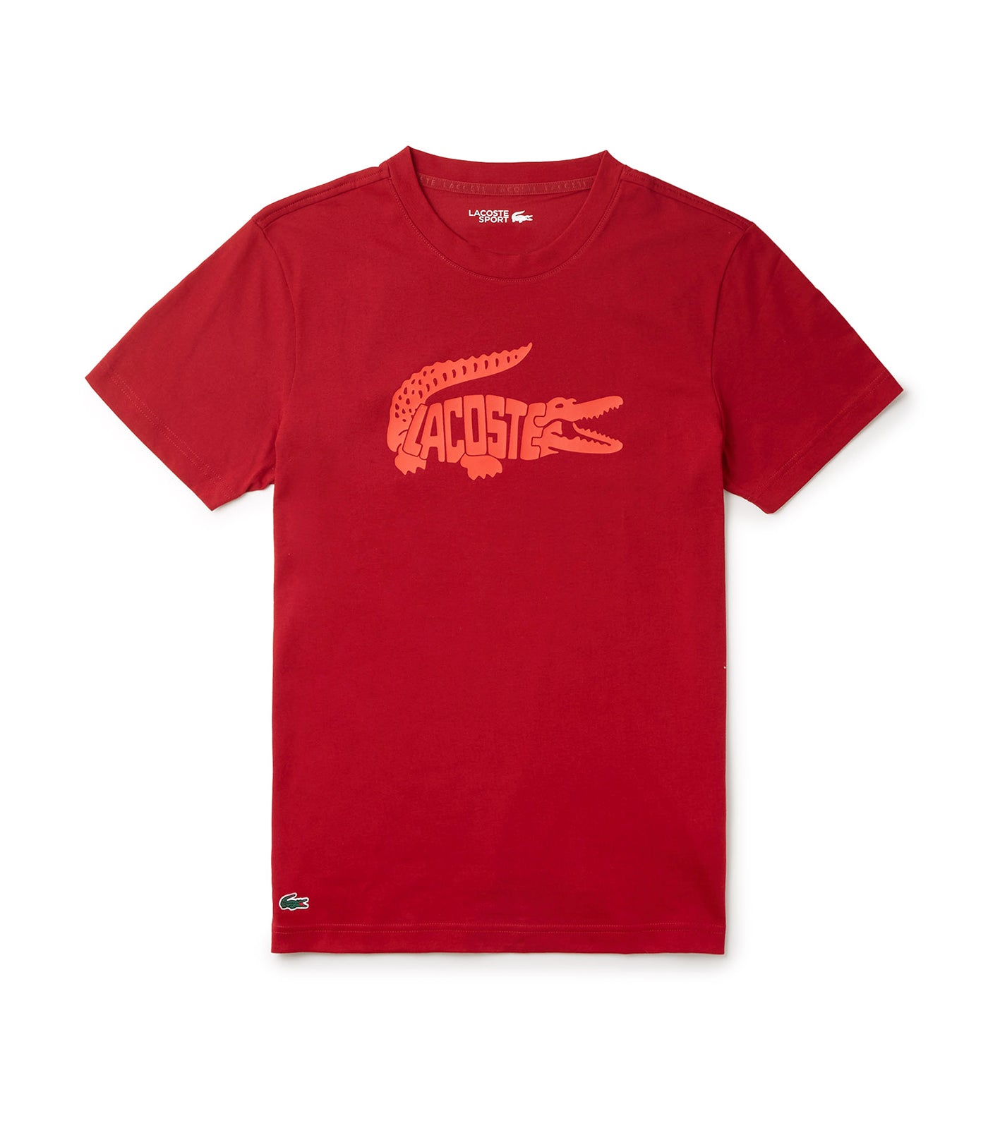 Sport Ultra-Dry Croc Print T-shirt  Ora/Redcurrant Bush