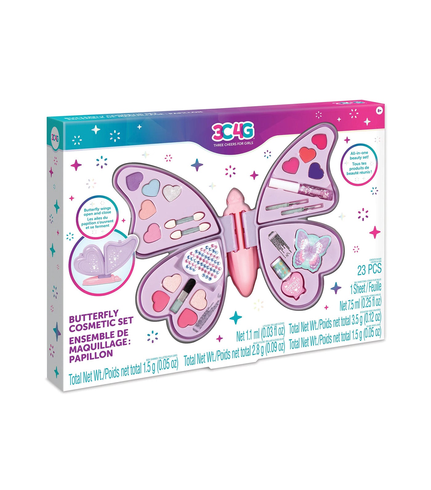 Butterfly Cosmetic Set