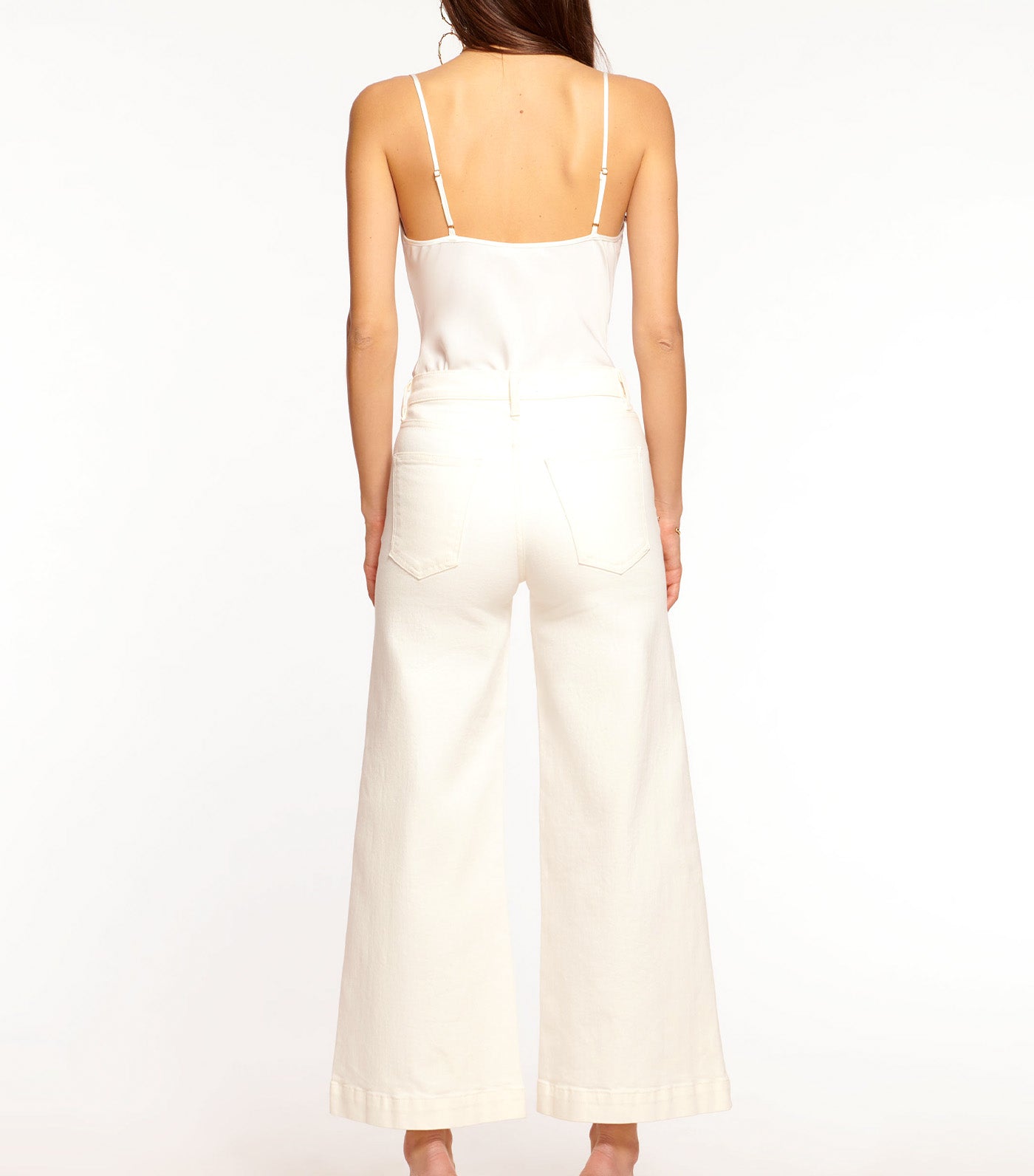 Cropped Tyra Jeans White