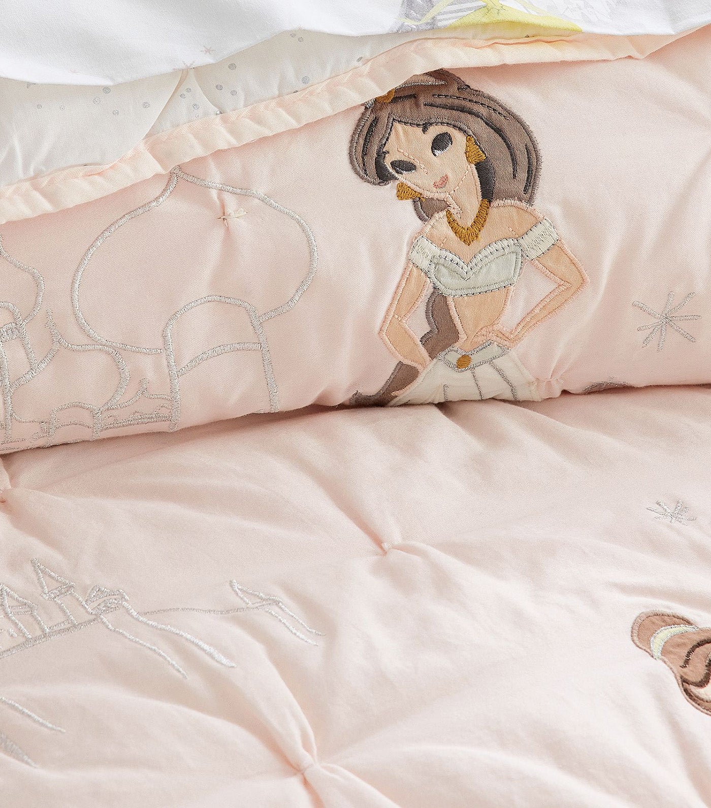 Disney Princess Castles Quilt & Shams Blush