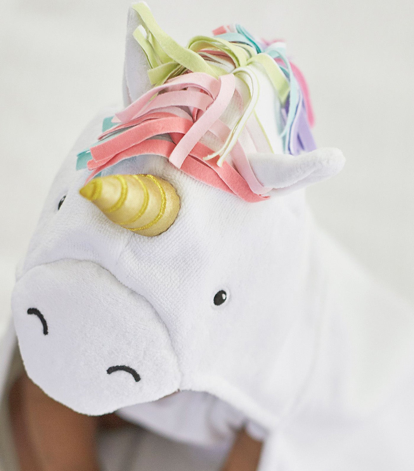 Unicorn Rainbow Baby Hooded Towel