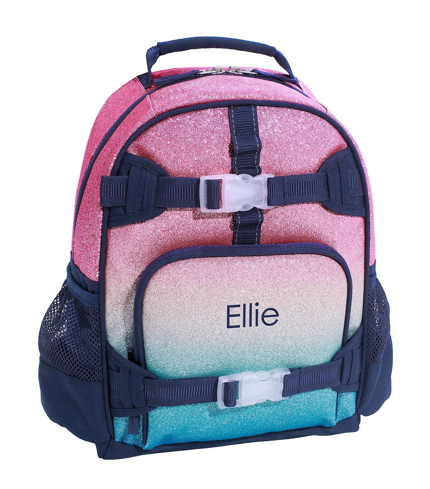 Mackenzie Rainbow Ombre Sparkle Glitter Backpacks Multi - Small