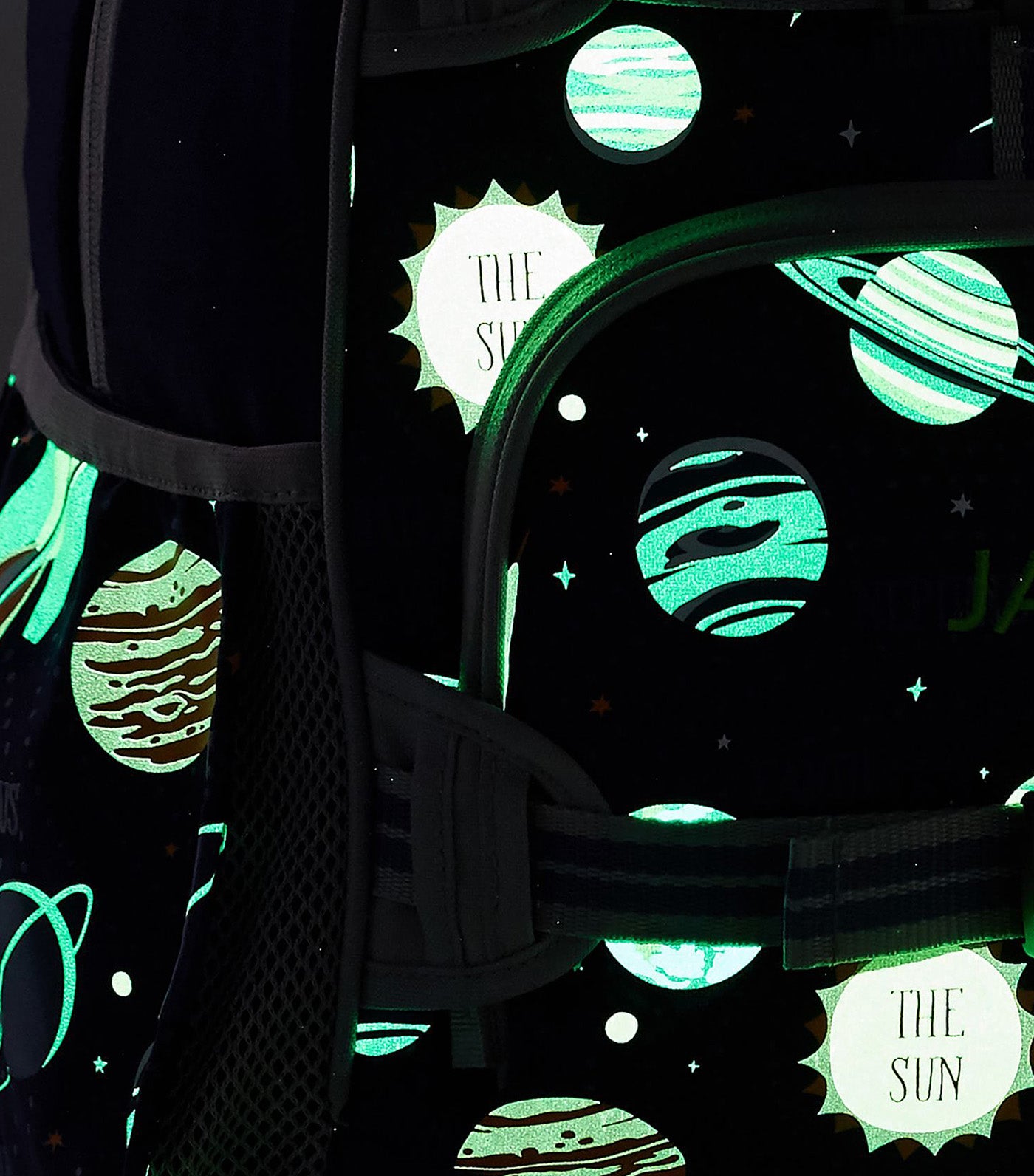 Mackenzie Navy Solar System Glow-in-the-Dark Backpacks