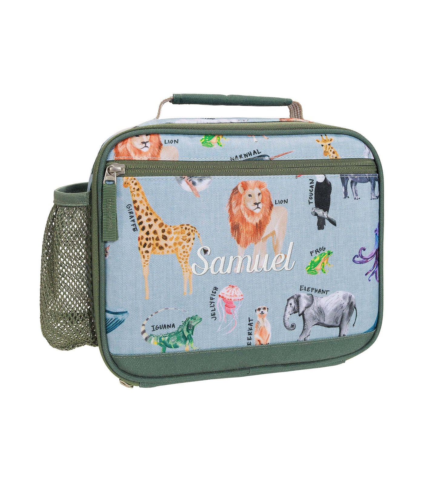 Mackenzie Brendan Cold Pack Lunch Box Safari Animals