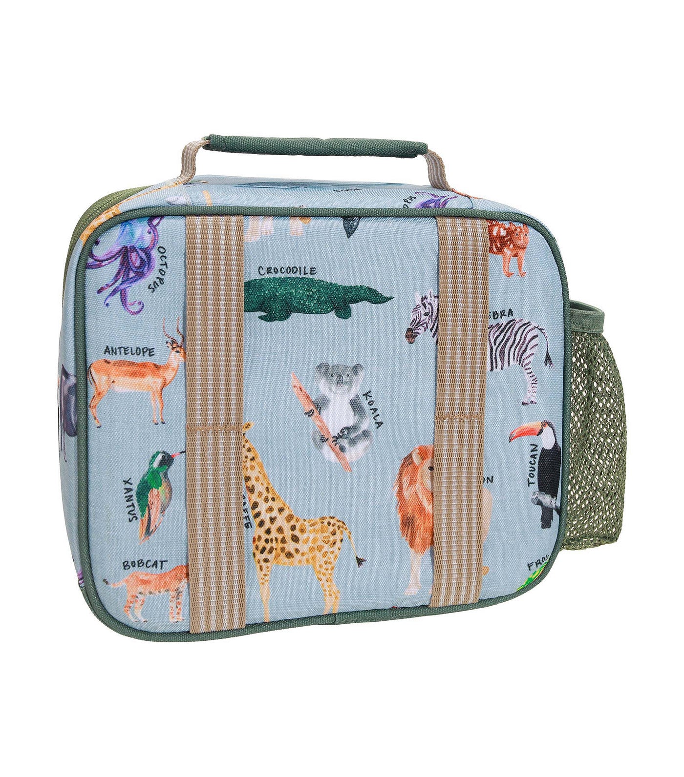 Mackenzie Brendan Cold Pack Lunch Box Safari Animals