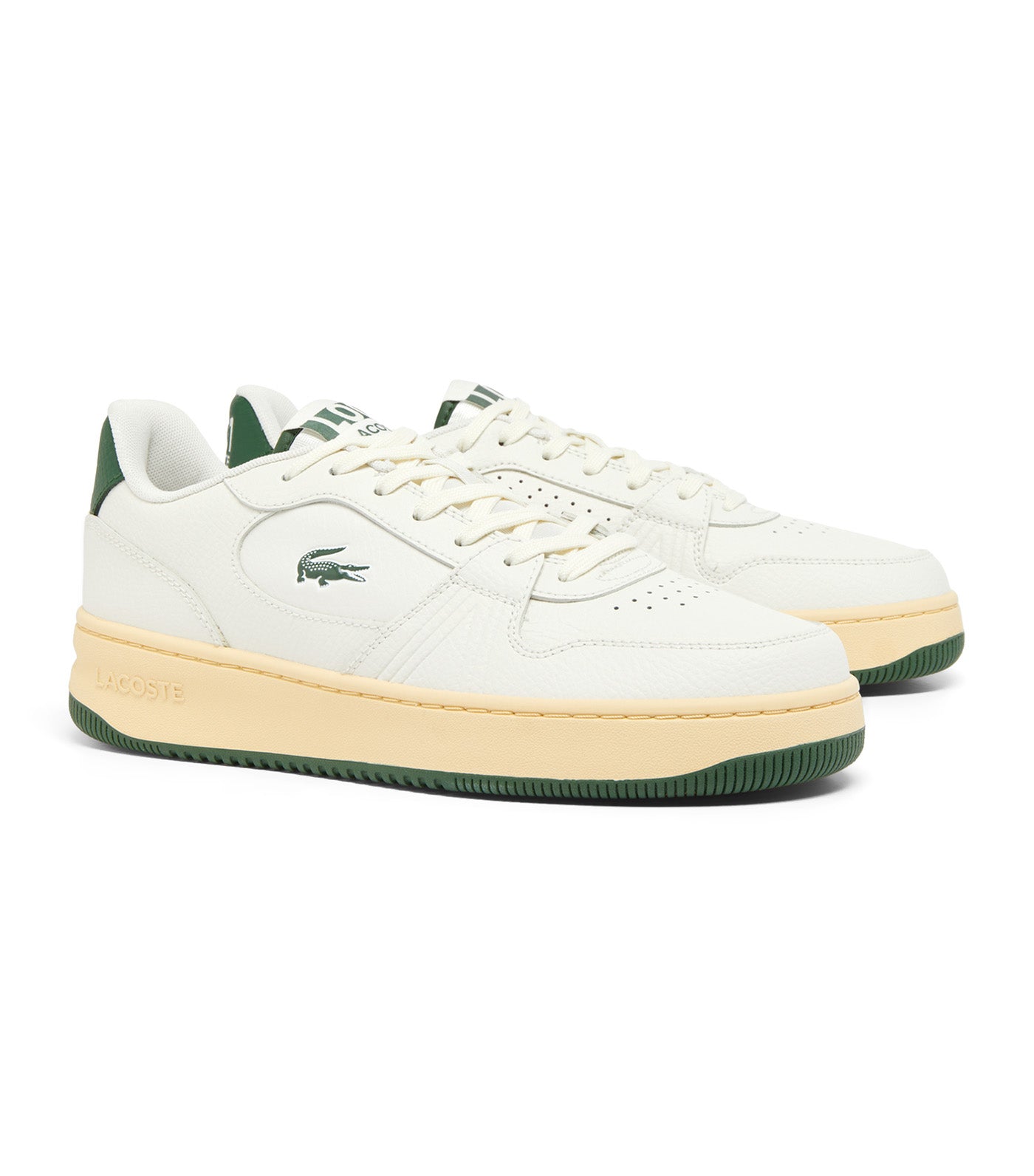 Men's L001 Set Trainers Off White/Dark Green