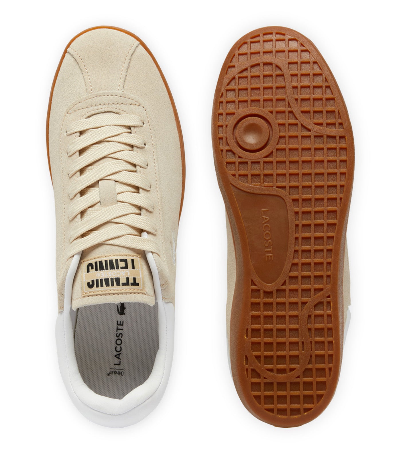 Men's Baseshot Trainers Off White/Gum