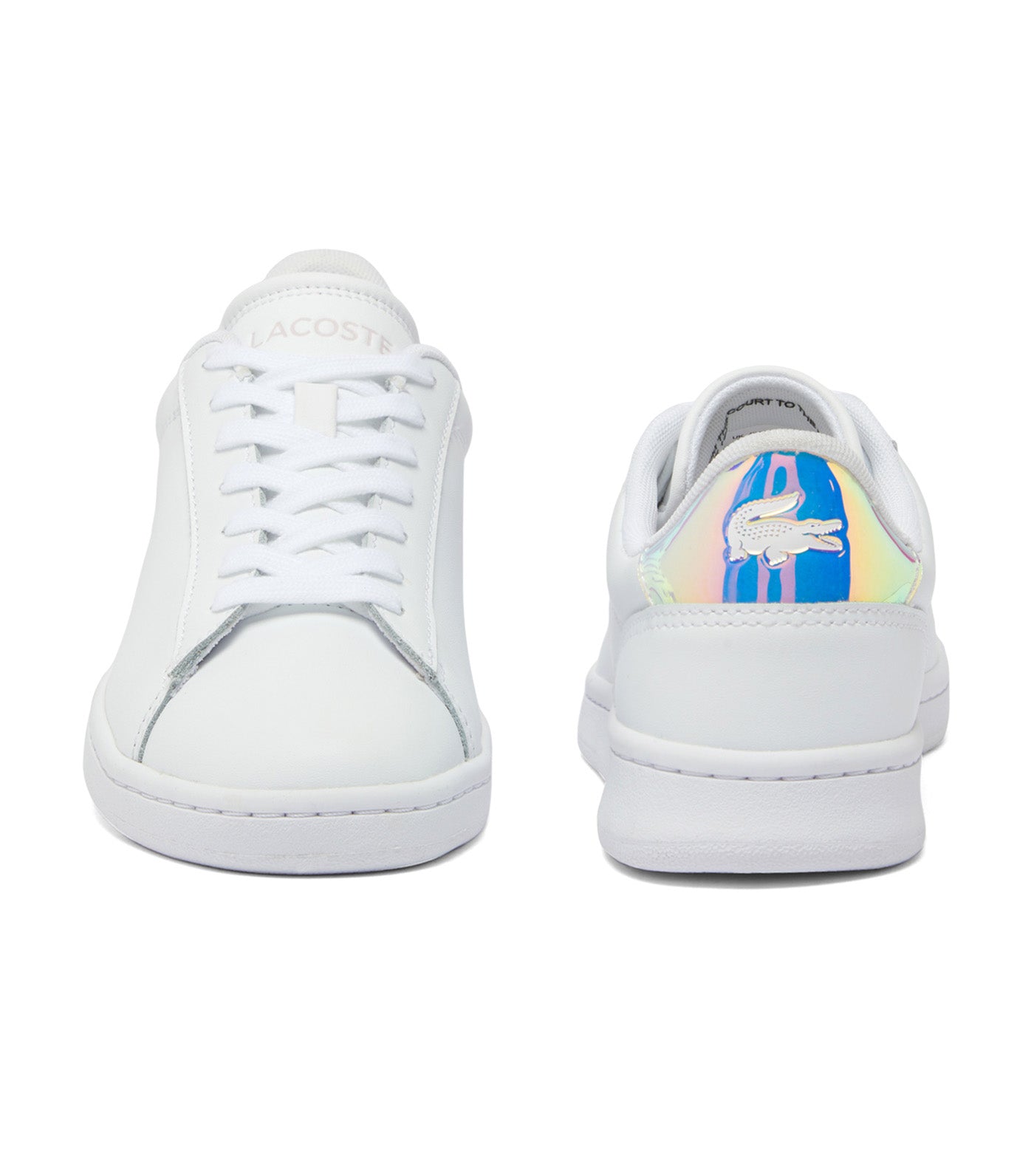 Women's Carnaby Set Trainers With Holographic Details White/Light Pink