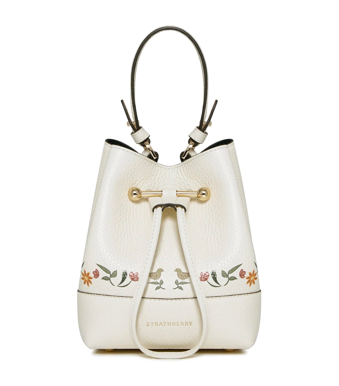 Lana Osette Bucket Bag Vanilla Bird Print