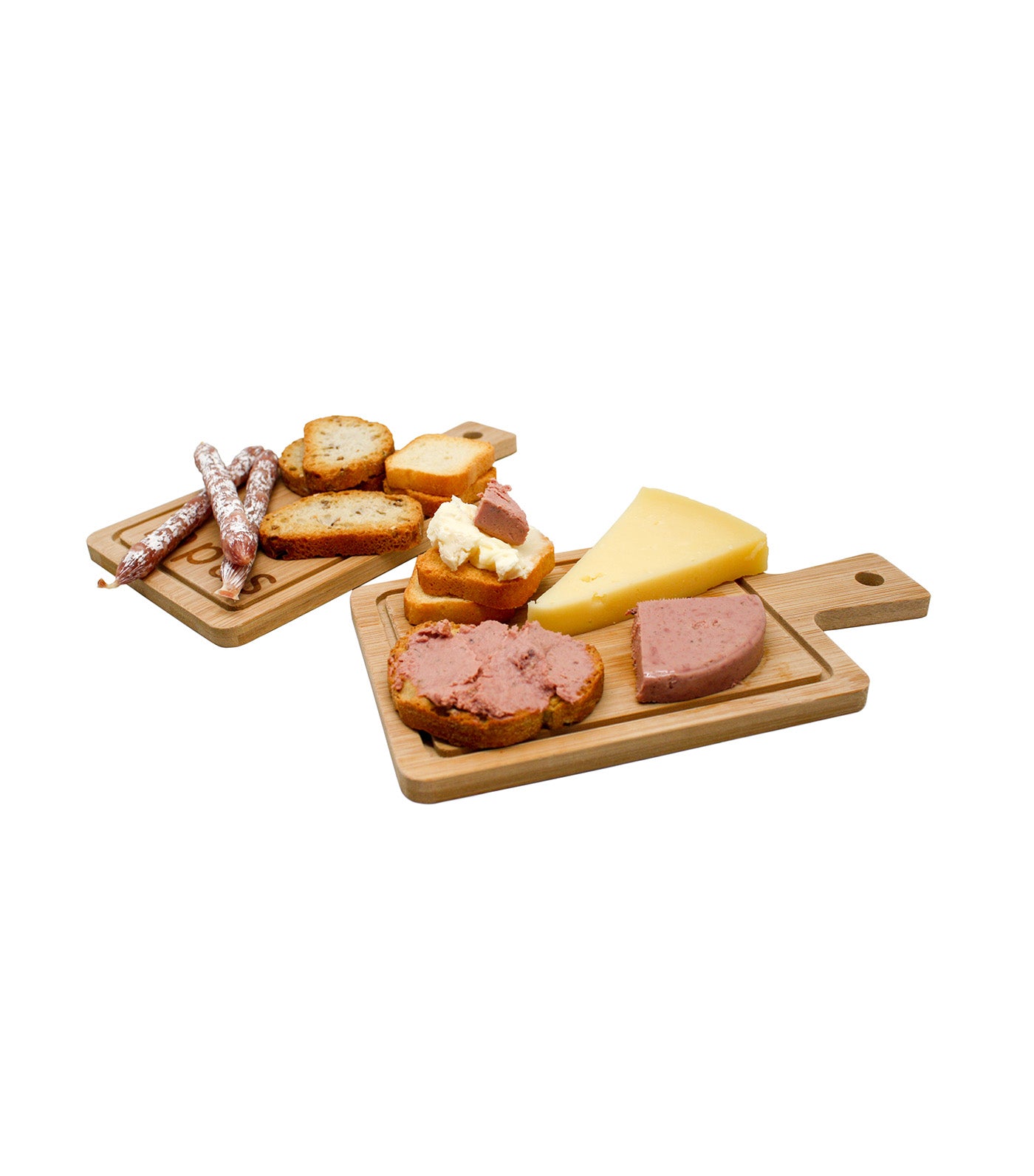 Wood Snacks Tray