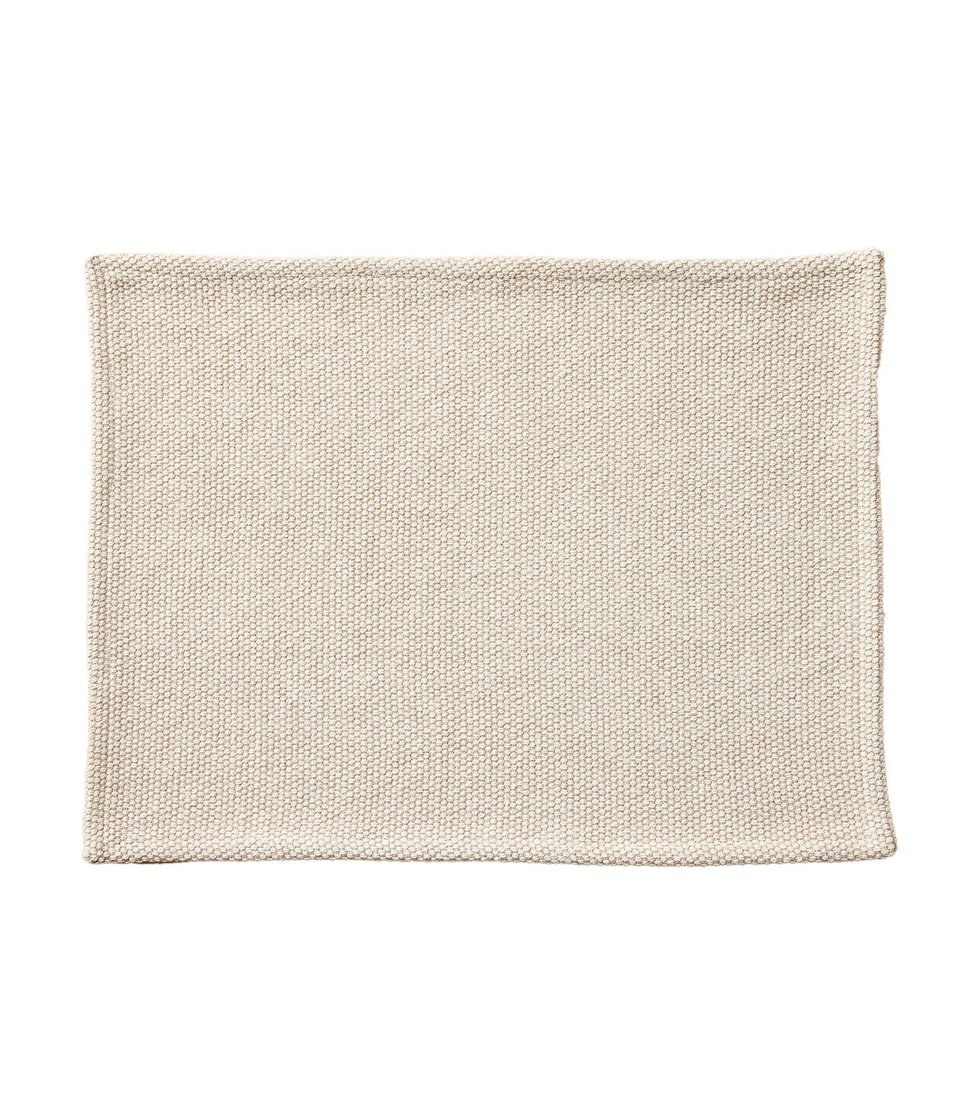 Textured Canvas Cotton Placemat - Set of 4 Natural