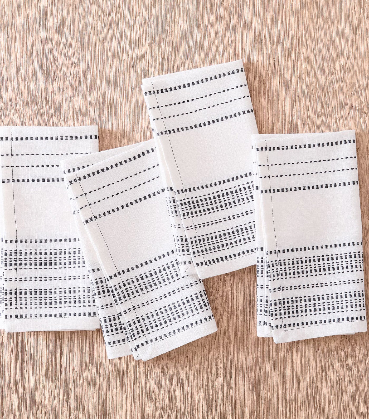 Riviera Cotton Napkin Sets White