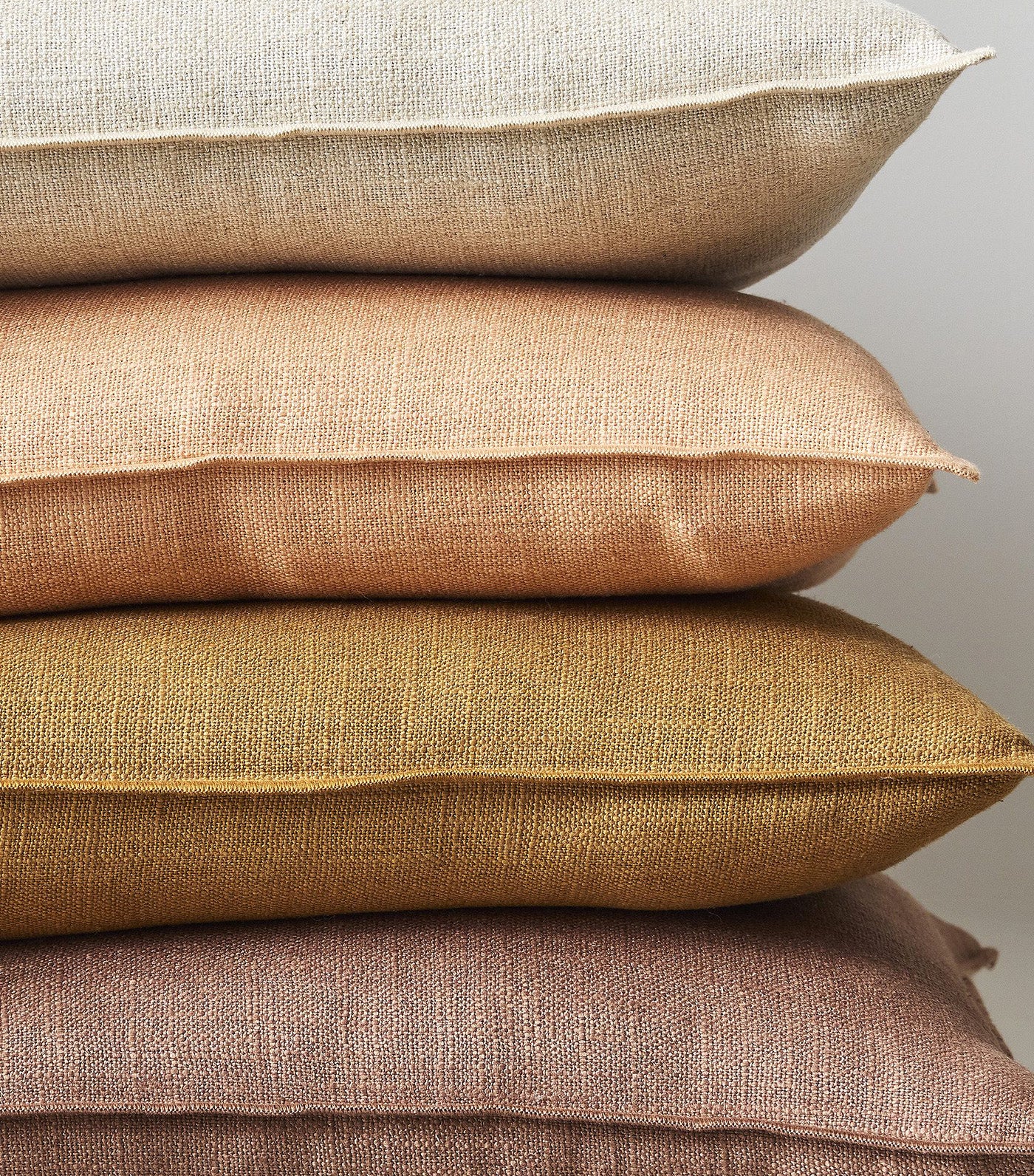 Classic Linen Pillow Cover Honey