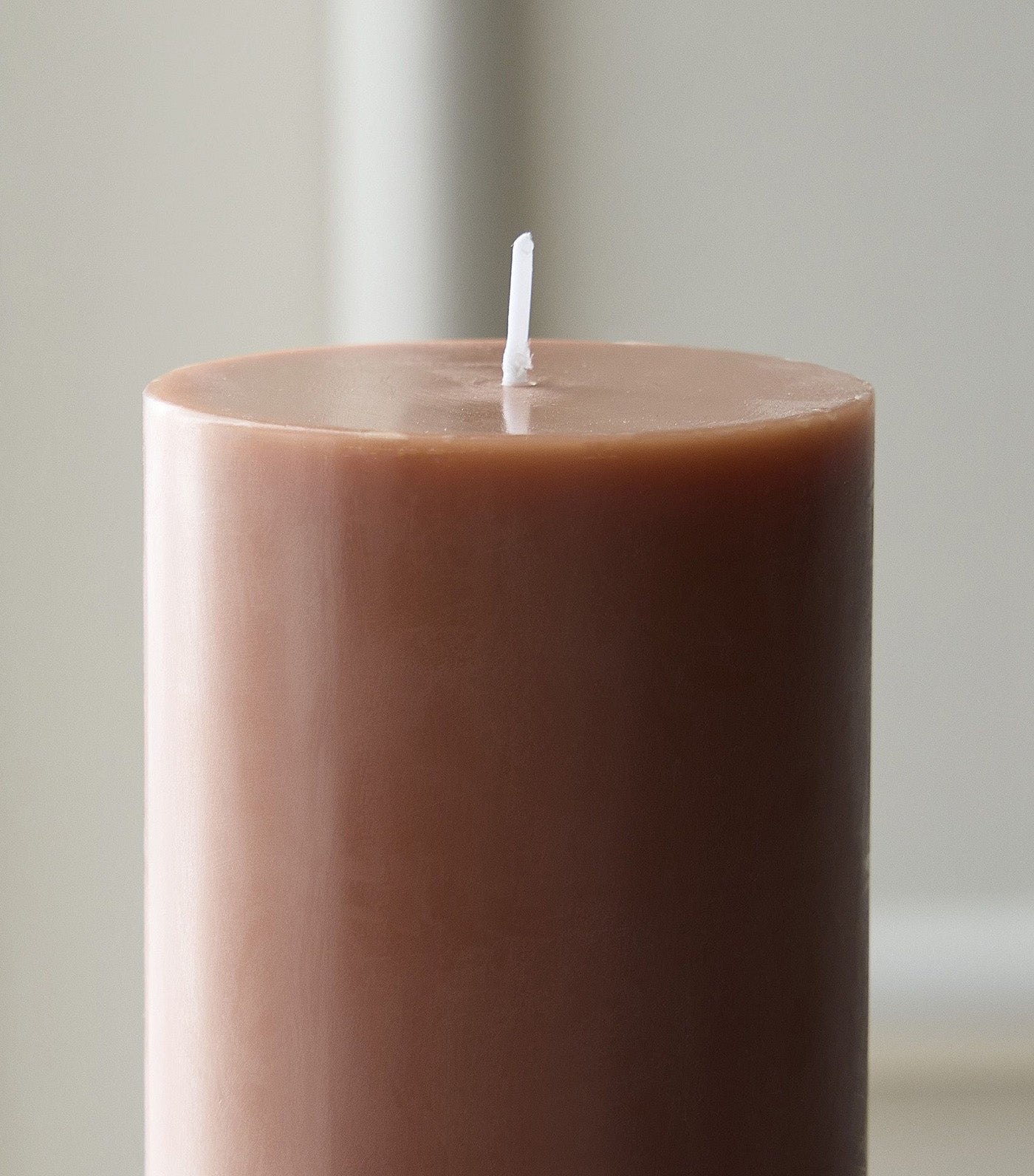 Simple Pillar Candles Clay