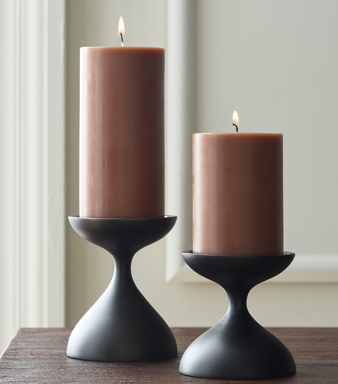 Simple Pillar Candles Clay