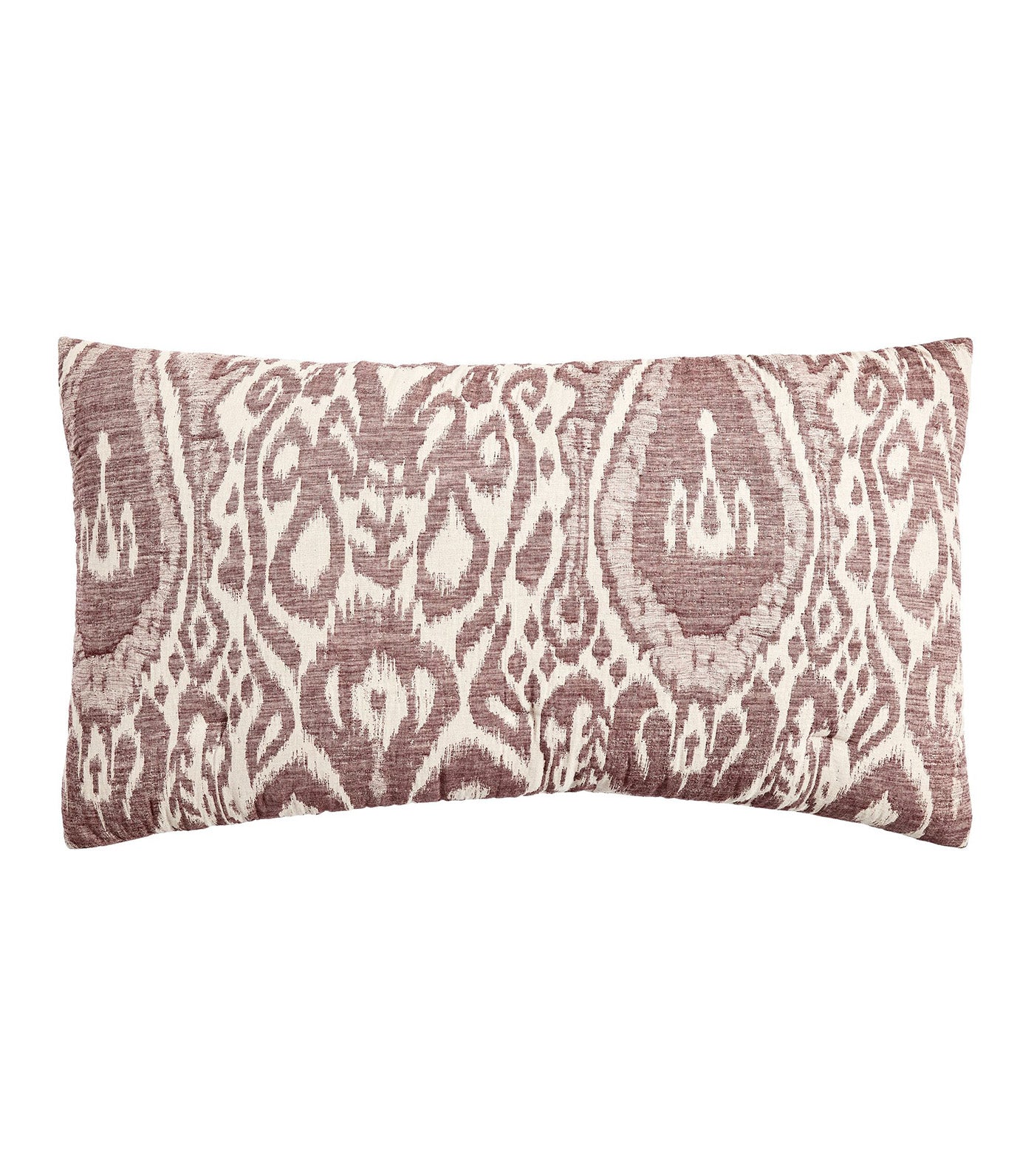 Ikat Jacquard Comforter Sham Fig