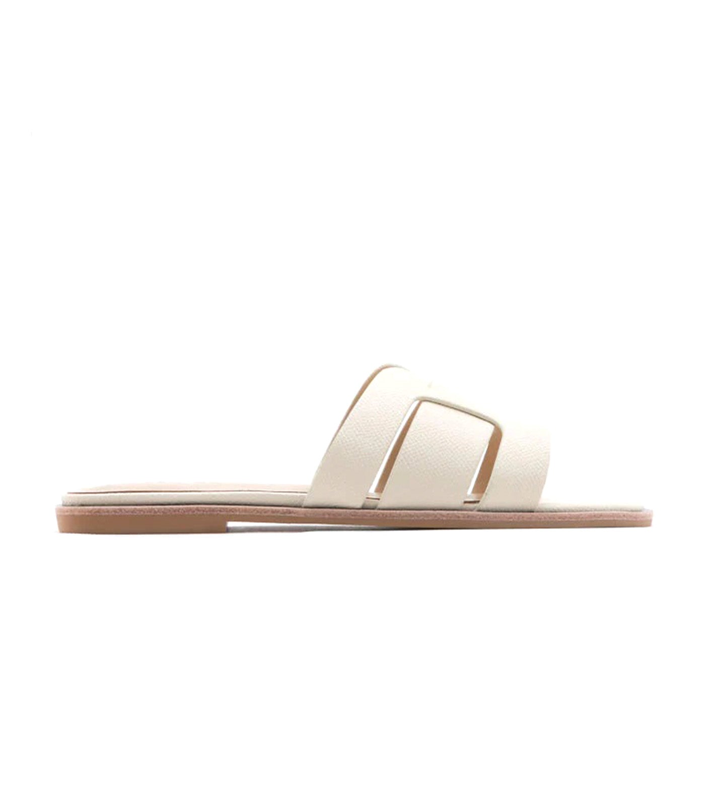 Elmira M.Ori Cage Slides Beige