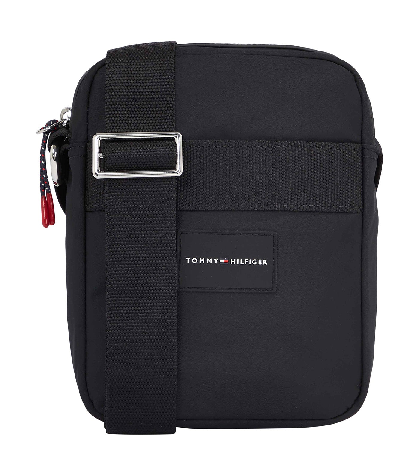 Men's Nylon Mini Reporter Bag Black