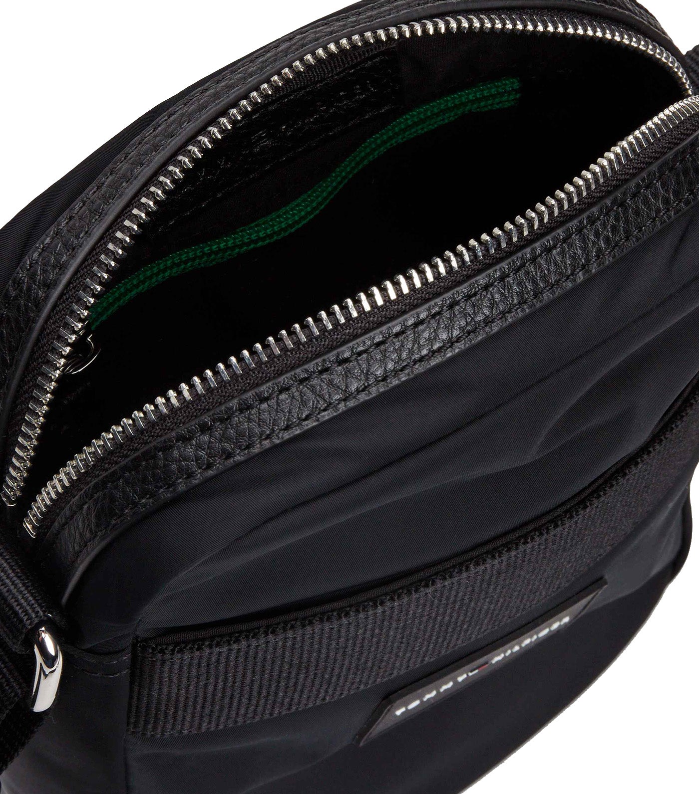 Men's Nylon Mini Reporter Bag Black