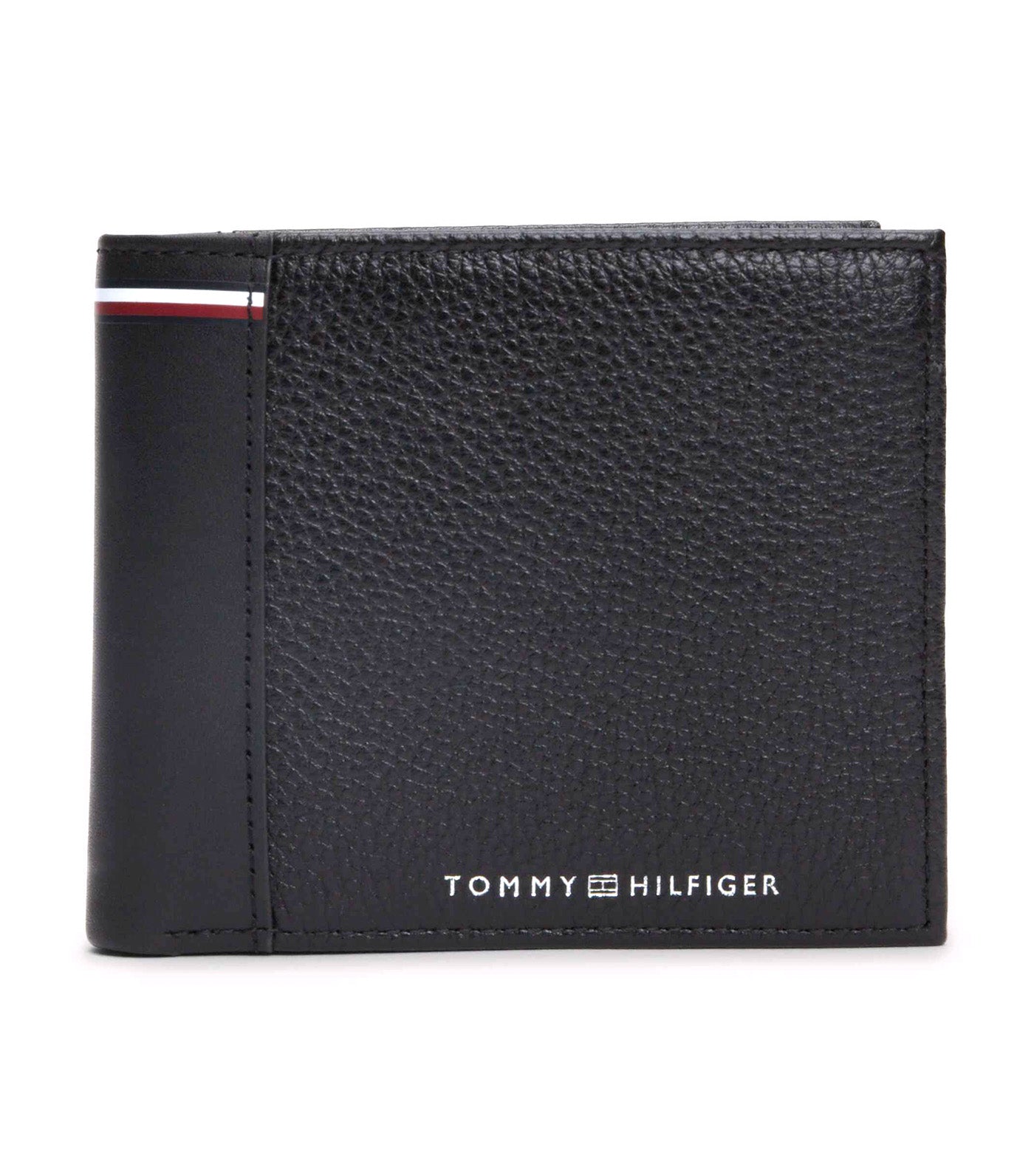 Men's Transit Flap Card and Coin Wallet Black