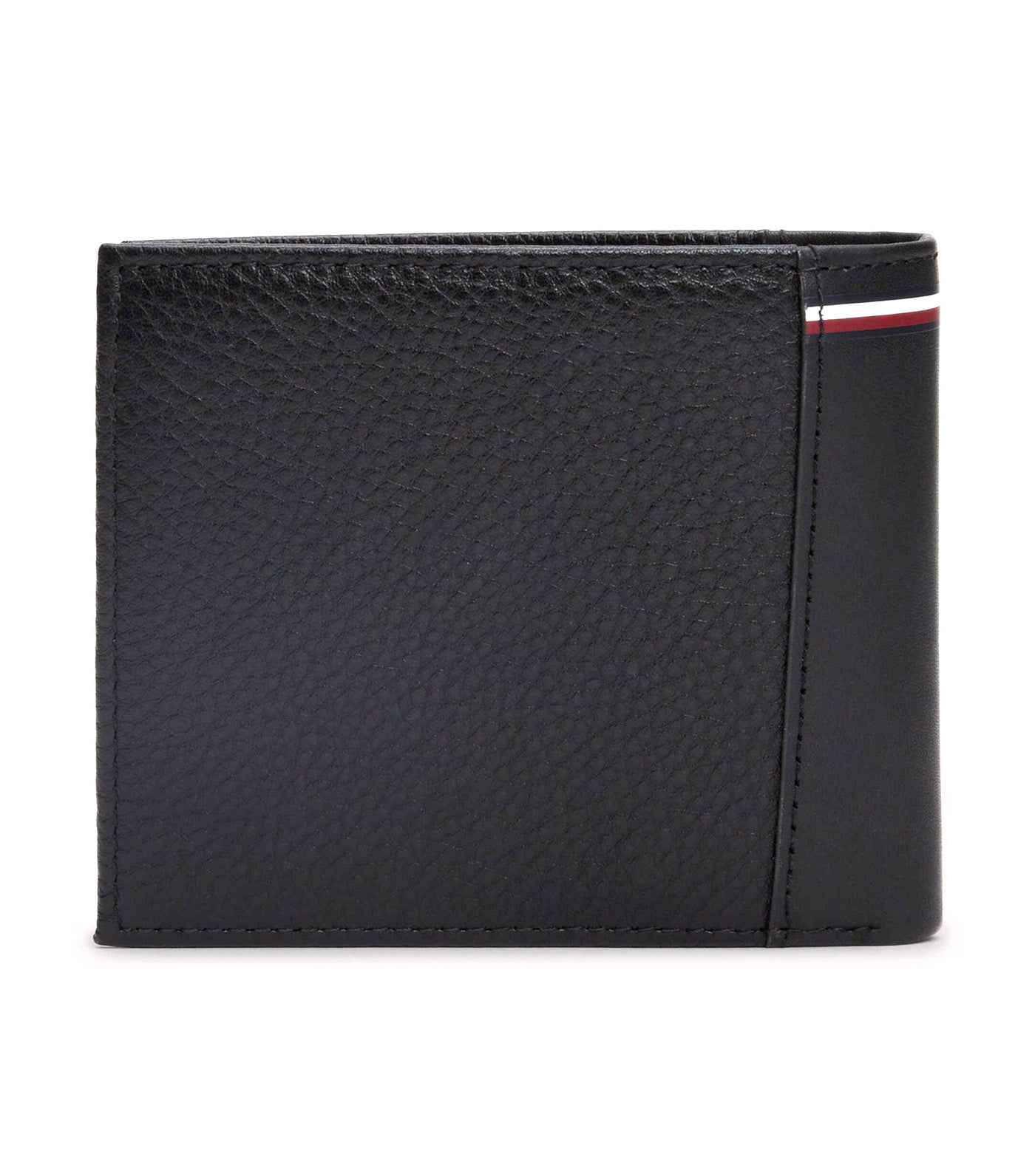 Men's Transit Flap Card and Coin Wallet Black