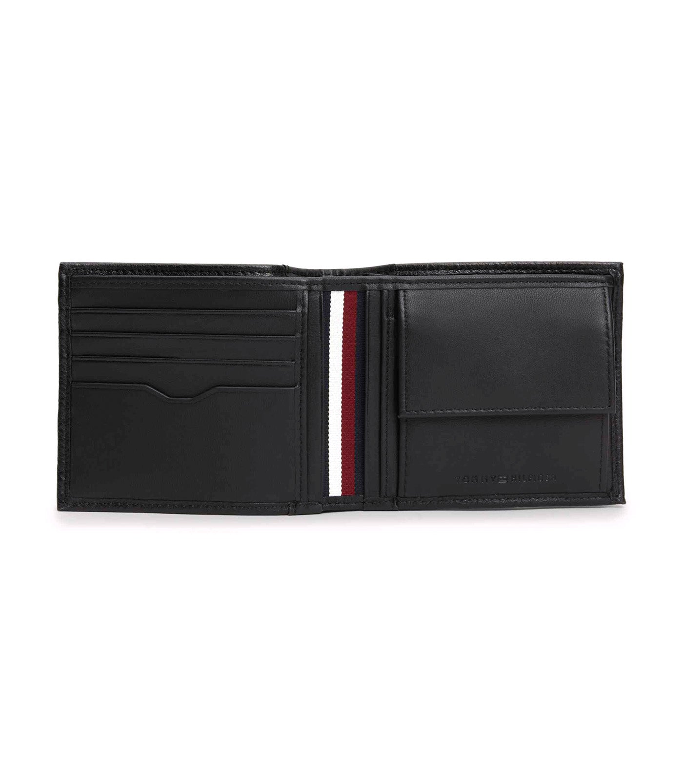 Men's Transit Card and Coin Wallet Black